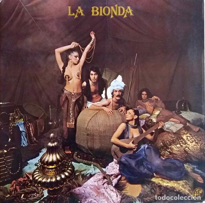 Discos de vinilo: LA BIONDA. LP ESPA&Ntilde;A ORIGINAL PORTADA DOBLE - Foto 1