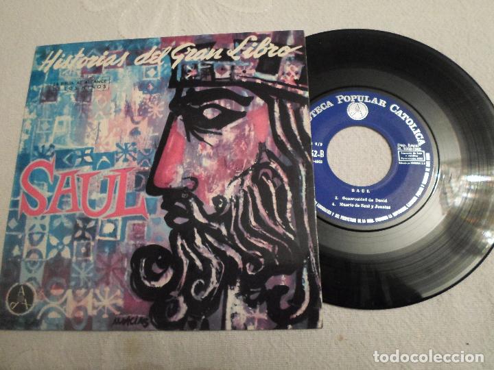 Discos de vinilo: HISTORIAS DEL GRAN LIBRO. SAUL - Foto 1