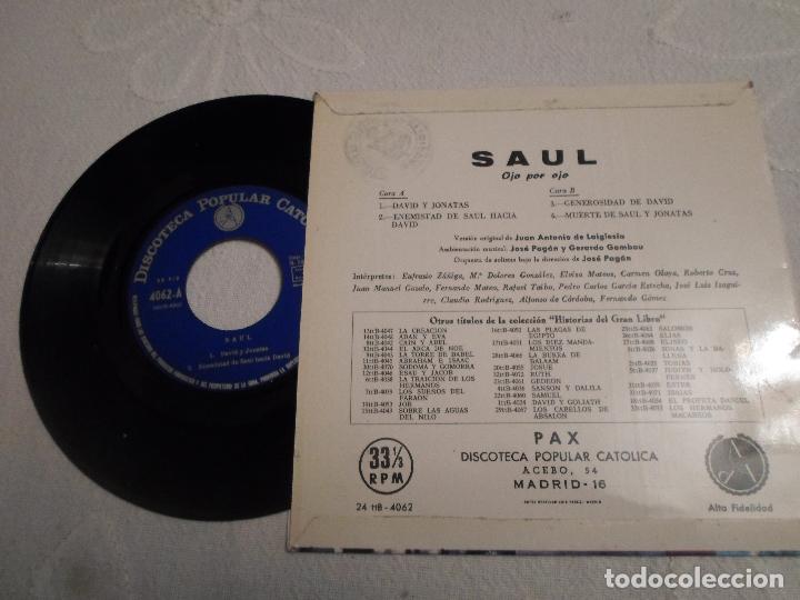 Discos de vinilo: HISTORIAS DEL GRAN LIBRO. SAUL - Foto 2