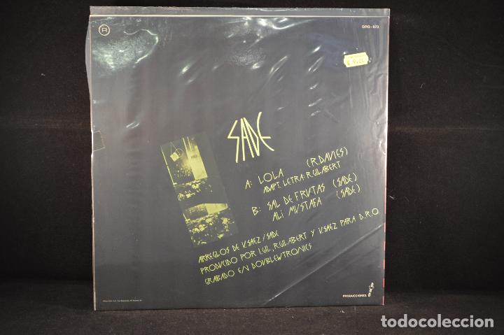 Discos de vinilo: SADE - LOLA - MAXI - Foto 2