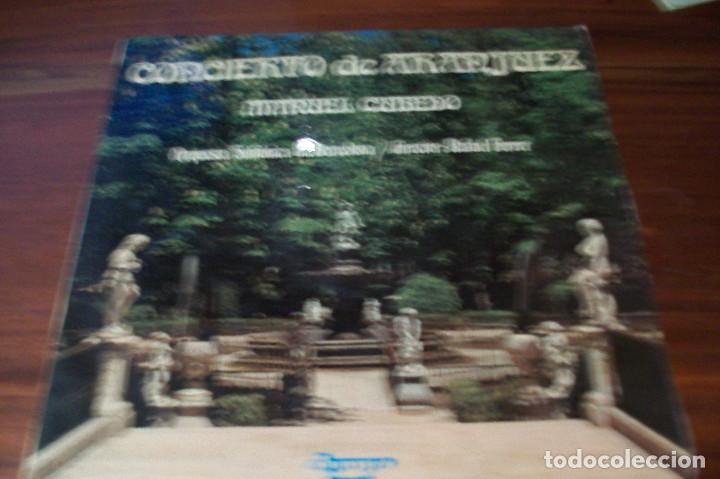 Discos de vinilo: CONCIERTO DE ARANJUEZ-MANUEL CUBEDO - Foto 1
