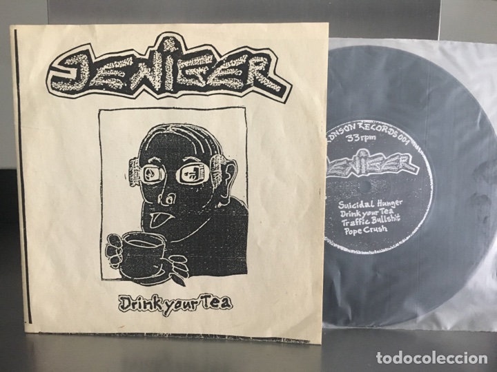 Discos de vinilo: JENIGER  drink your tea. Grindcore, hardcore Alemania - Foto 1