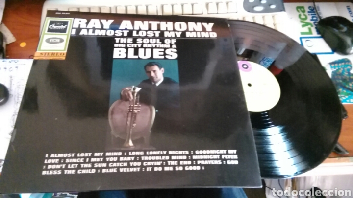 Discos de vinilo: Ray anthony lp i almost lost my mind.alemania - Foto 1