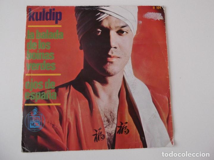 Discos de vinilo: KULDIP - La balada de los boinas verdes - Foto 2