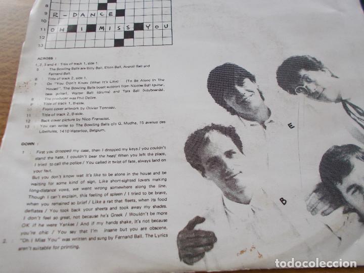 Discos de vinilo: THE BOWLING BALLS. YOU DON&acute;T KNOW - Foto 2