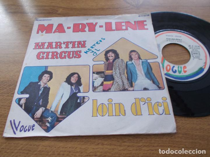 Discos de vinilo: MARTIN CIRCUS. MA-RY-LENE, LOIN D&acute;ICI - Foto 1