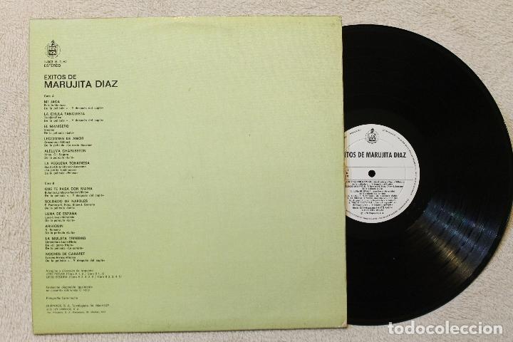 Discos de vinilo: EXITOS DE MARUJITA DIAZ LP - Foto 2