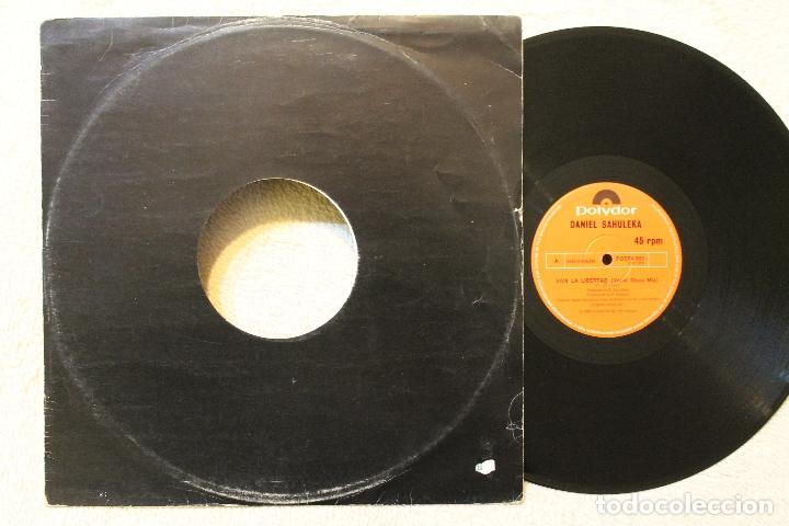Discos de vinilo: DANIEL SAHULEKA VIVA LA LIBERTAD MAXI SINGLE VINILO - Foto 1