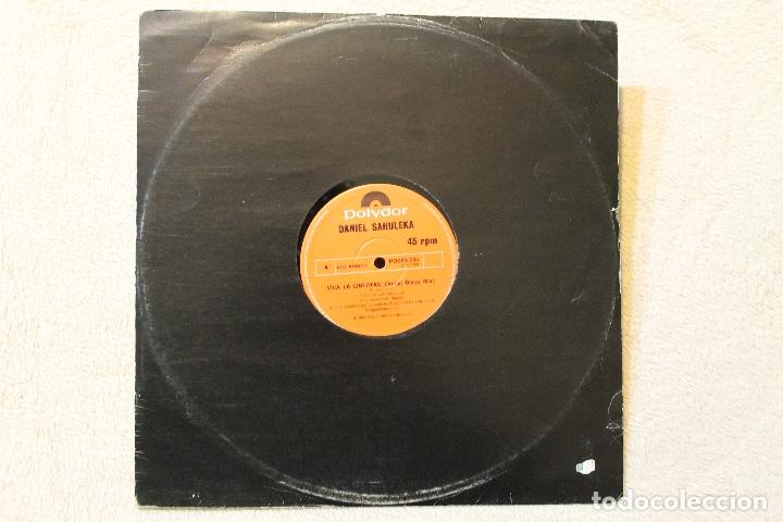 Discos de vinilo: DANIEL SAHULEKA VIVA LA LIBERTAD MAXI SINGLE VINILO - Foto 2