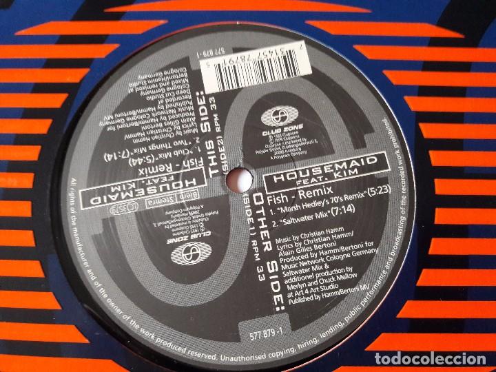Discos de vinilo: Housemaid - Fish (Remix) - 1996 - Foto 1