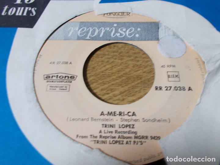 Discos de vinilo: TRINI L&Oacute;PEZ, A ME RI CA.  IF I HAD A HAMMER - Foto 3