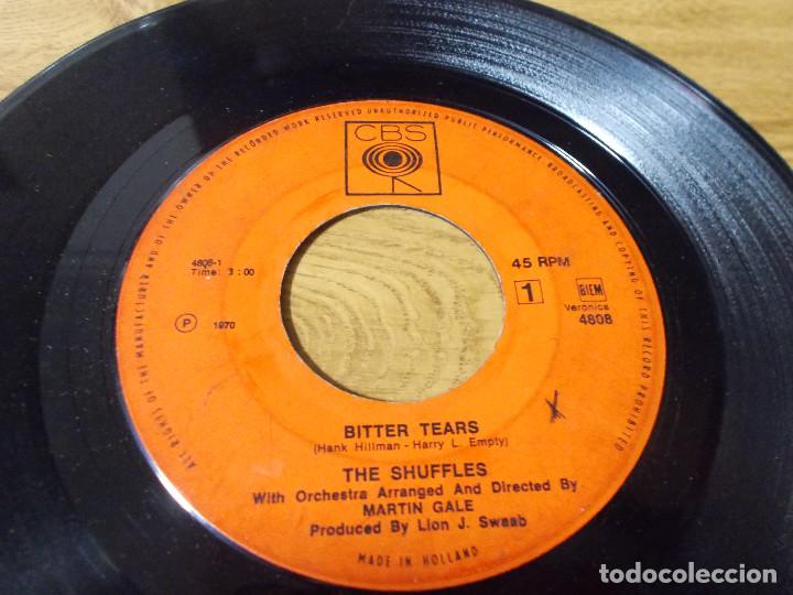 Discos de vinilo: THE SHUFFLES. BITTER TEARS. RUN, RUN, FLY, FLY, FLY, - Foto 2