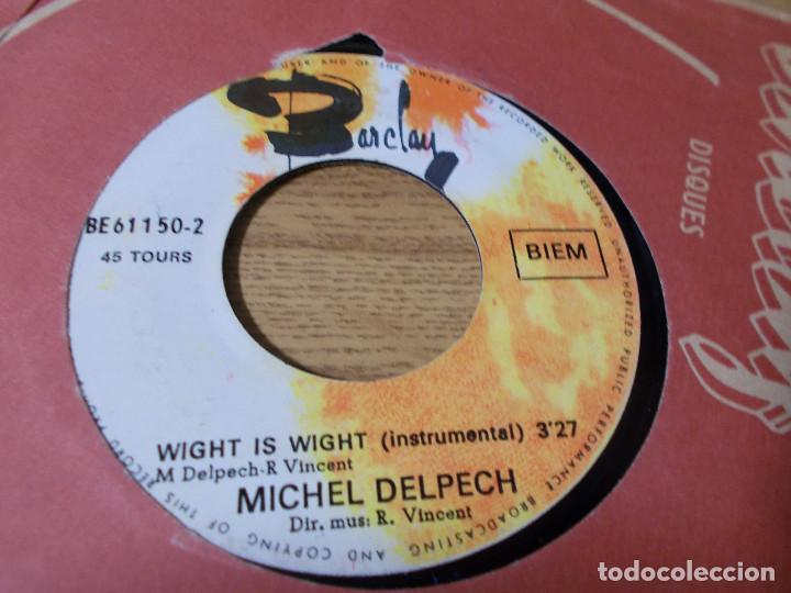 Discos de vinilo: MICHEL DELPECH. WIGHT IS WIGHT. - Foto 2