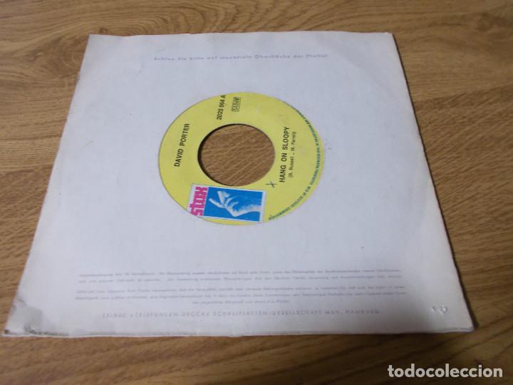 Discos de vinilo: DAVID PORTER, HANG ON SLOOPY.  GROCERY MAN. - Foto 1