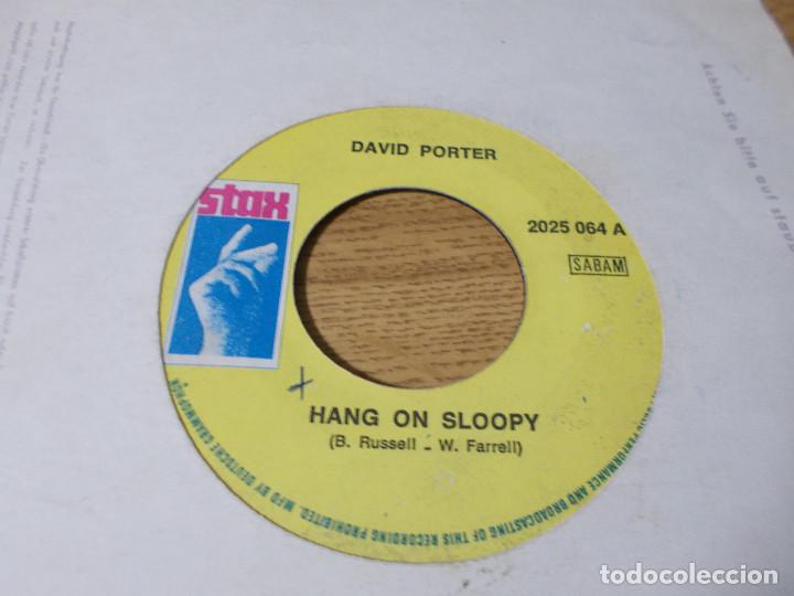 Discos de vinilo: DAVID PORTER, HANG ON SLOOPY.  GROCERY MAN. - Foto 2