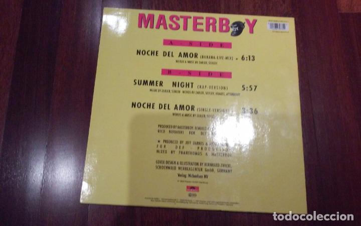 Discos de vinilo: Masterboy-noche del amor.maxi - Foto 2