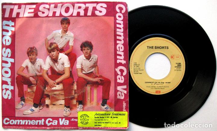 Discos de vinilo: The Shorts - Comment &Ccedil;a Va - Single EMI 1983 Holanda BPY - Foto 2