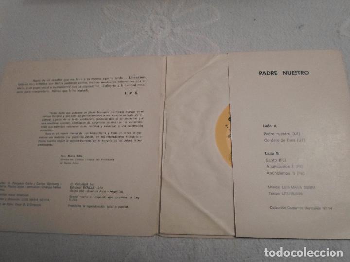 Discos de vinilo: PADRE NUESTRO - Foto 2