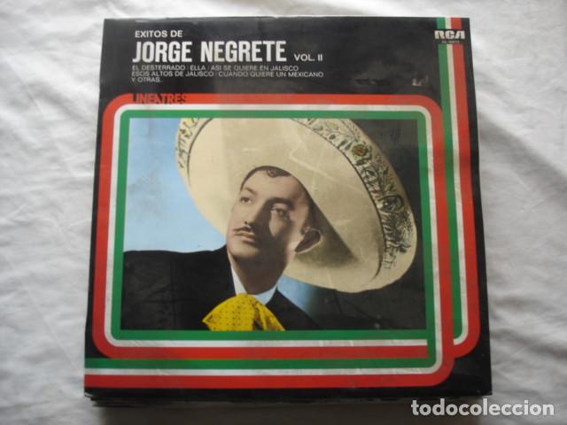 Discos de vinilo: Jorge Negrete   Exitos De Jorge Negrete Vol 2 - Foto 1