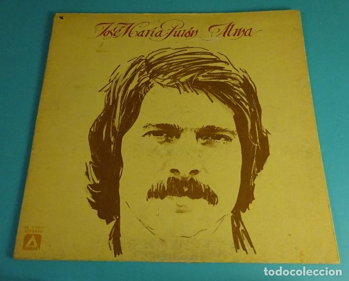 Discos de vinilo: JOS&Eacute; MAR&Iacute;A PUR&Oacute;N. ALMA - Foto 1