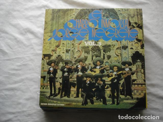 Discos de vinilo: Jorge Negrete   El Charro Inmortal, Vol.3 - Foto 3
