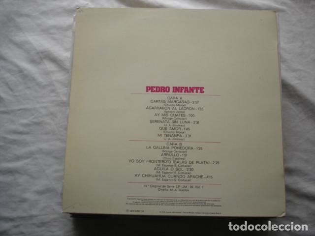 Discos de vinilo: PEDRO INFANTE (ORFEON 1972) - Foto 2