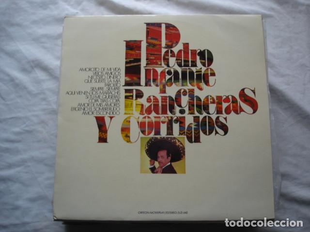 Discos de vinilo: PEDRO INFANTE   RANCHERAS Y CORRIDOS - Foto 1
