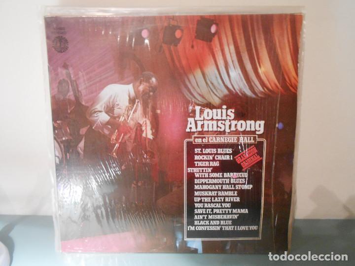 Discos de vinilo: LOUIS ARMSTRONG - EN EL CARNEGIE HALL - Foto 1