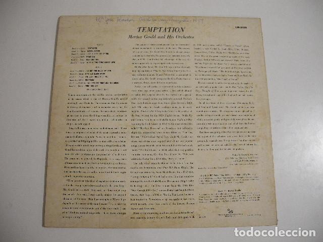 Discos de vinilo: Morton Gould. Temptation - Foto 2