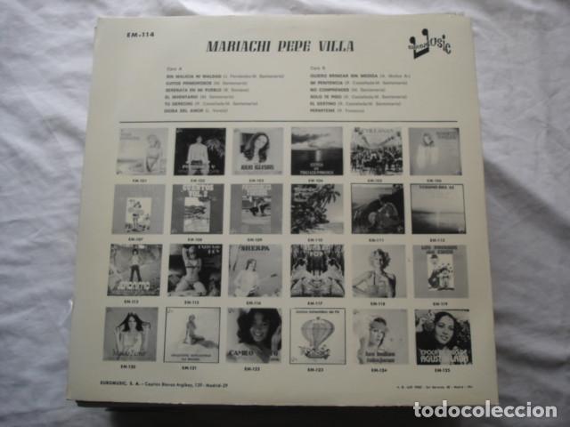 Discos de vinilo: PEPE VILLA  MARIACHI - Foto 2