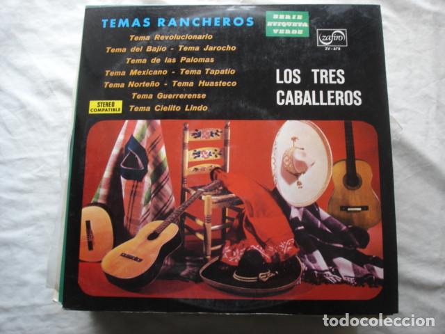 Disques de vinyle: LOS TRES CABALLEROS   TEMAS RANCHEROS