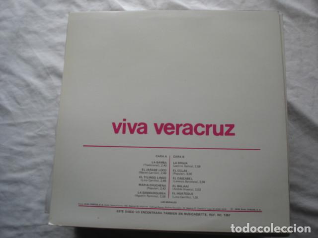 Discos de vinilo: LOS MORALES   VIVA VERACRUZ - Foto 2