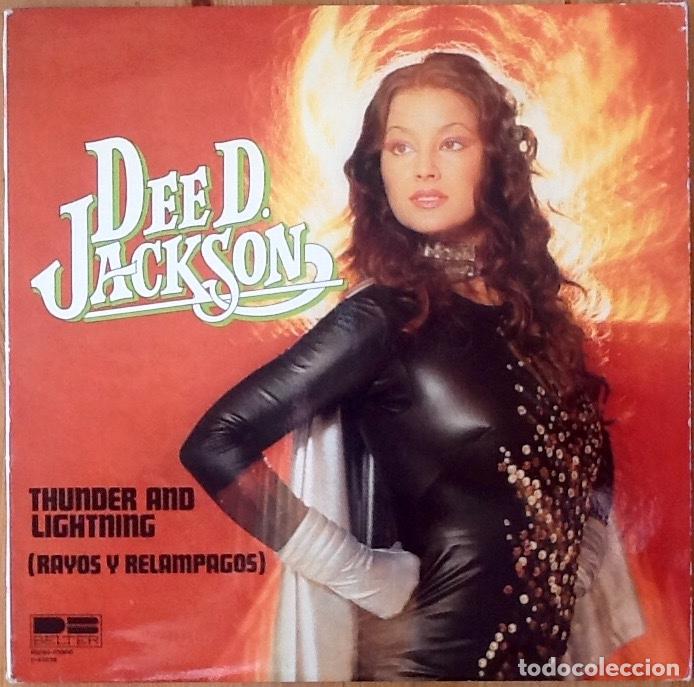 Discos de vinilo: DEE D. JACKSON : THUNDER AND LIGHTNING [BELTER - ESP 1980] LP - Foto 1