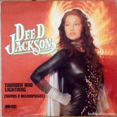 Discos de vinilo: DEE D. JACKSON : THUNDER AND LIGHTNING [BELTER - ESP 1980] LP. Lote 68606305