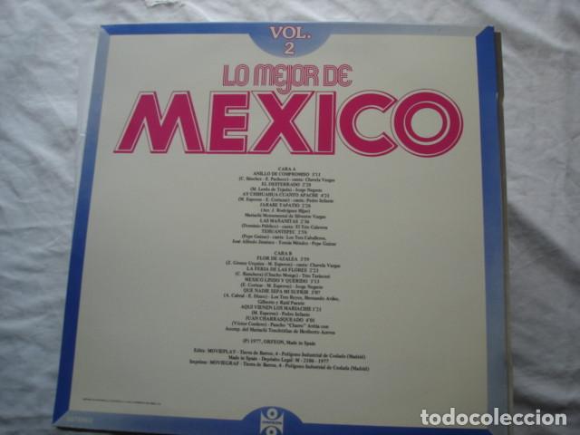 Discos de vinilo: Lo Mejor De Mexico, Vol. 2 - Foto 2
