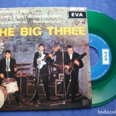 Discos de vinilo: THE BIG THREE WHAT'D I SAY + 3 EP FRANCIA PDELUXE. Lote 68606629