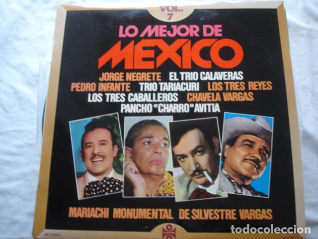 Disques de vinyle: LO MEJOR DE MEXICO VOL.7