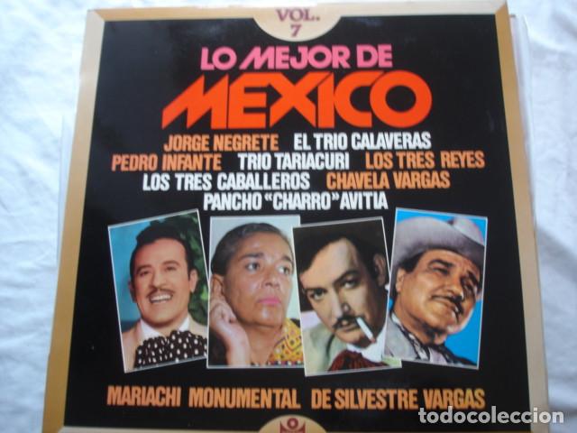 Disques de vinyle: LO MEJOR DE MEXICO VOL.7