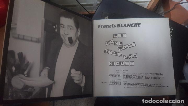 Discos de vinilo: FRANCIS BLANCHE. LES CANULARS TELEPHONIQUES 1983 - Foto 2