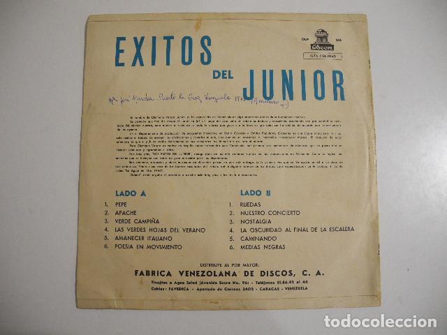 Discos de vinilo: Exitos del Junior. Volumen 1. - Foto 2