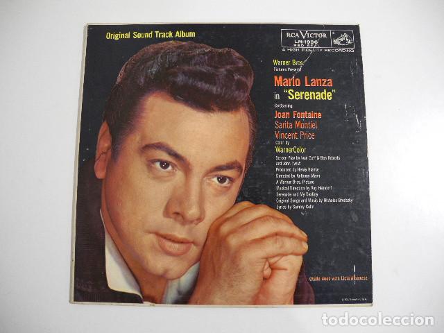 Discos de vinilo: Mario Lanza. Serenade - Foto 1