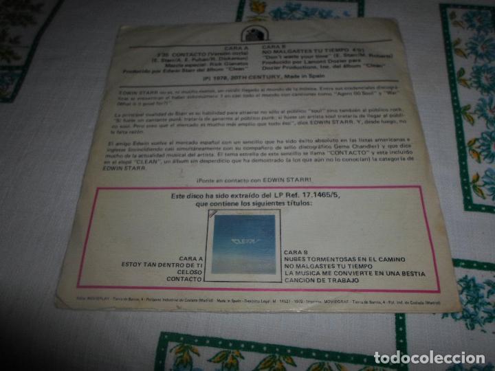 Discos de vinilo: EDWIN STARR CONTACTO - Foto 2