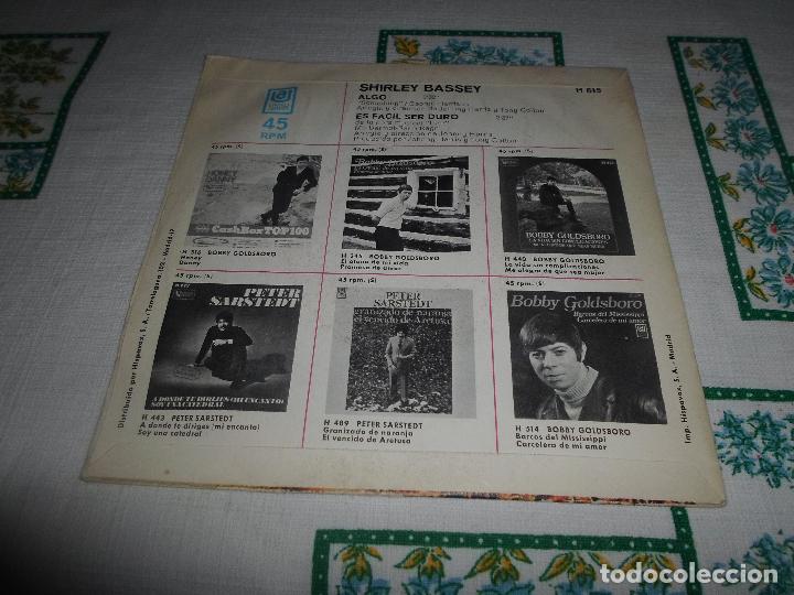 Discos de vinilo: SHIRLEY BASSEY ALGO - Foto 2