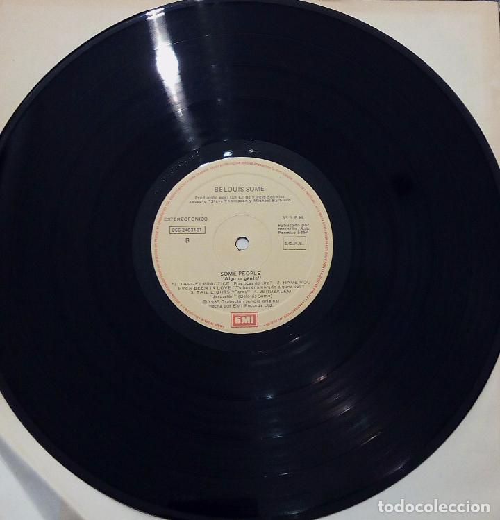 Discos de vinilo: LP BELOUIS SOME - SOME PEOPLE - EMI 1985. - Foto 5