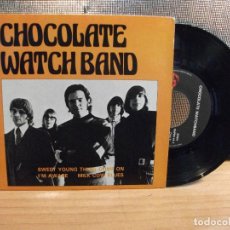 Discos de vinilo: CHOCOLATE WATCH BAND SWEET YOUNG THING + 3 EP FRANCIA PDELUXE. Lote 68692741