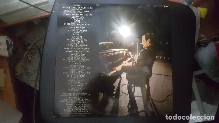 Discos de vinilo: AZNAVOUR, SON PASS&Eacute;, AU PRESENT,... 1974 - Foto 3