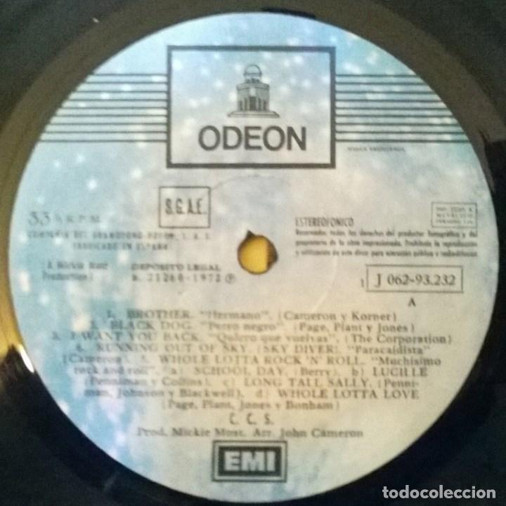 Discos de vinilo: CCS. CCS. Emi-Odeon, Spain 1972 LP - Foto 3