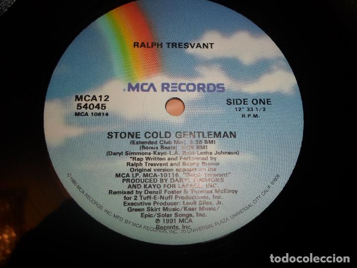 Discos de vinilo: RALPH TRESVANT - STONE COLD GENTLEMAN - Foto 3