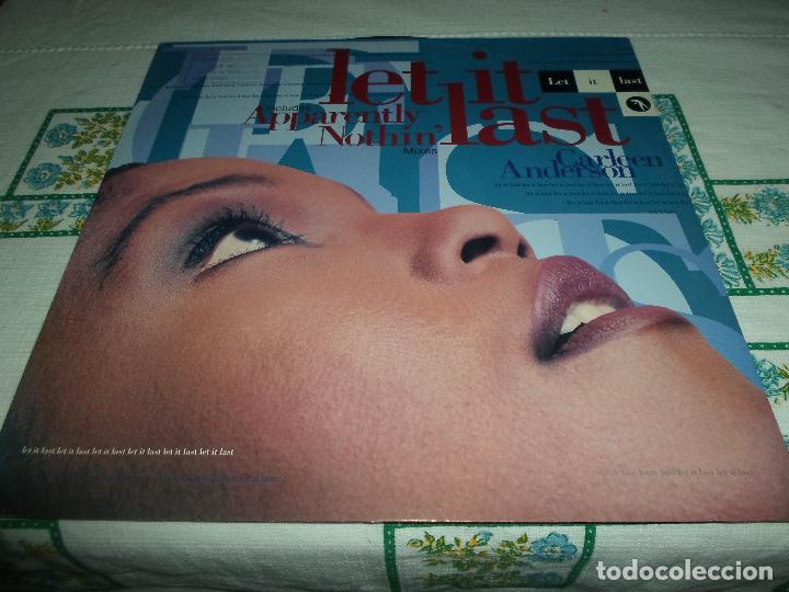 Discos de vinilo: CARLEEN ANDERSON LET IT LAST - Foto 1