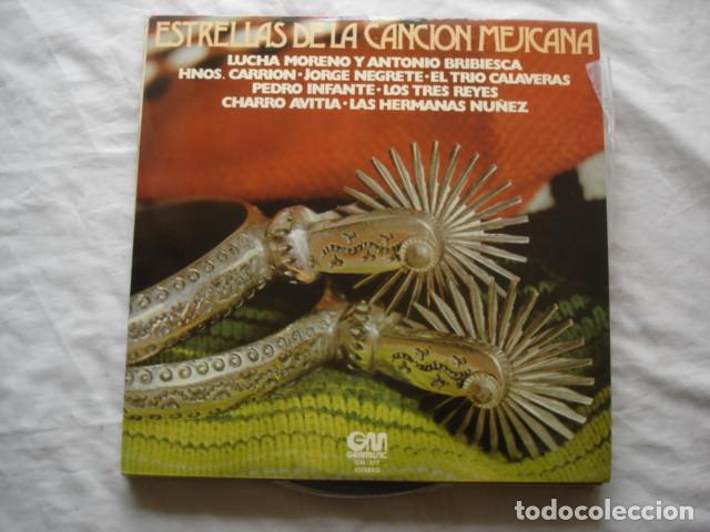 Disques de vinyle: ESTRELLAS DE LA CANCION MEJICANA